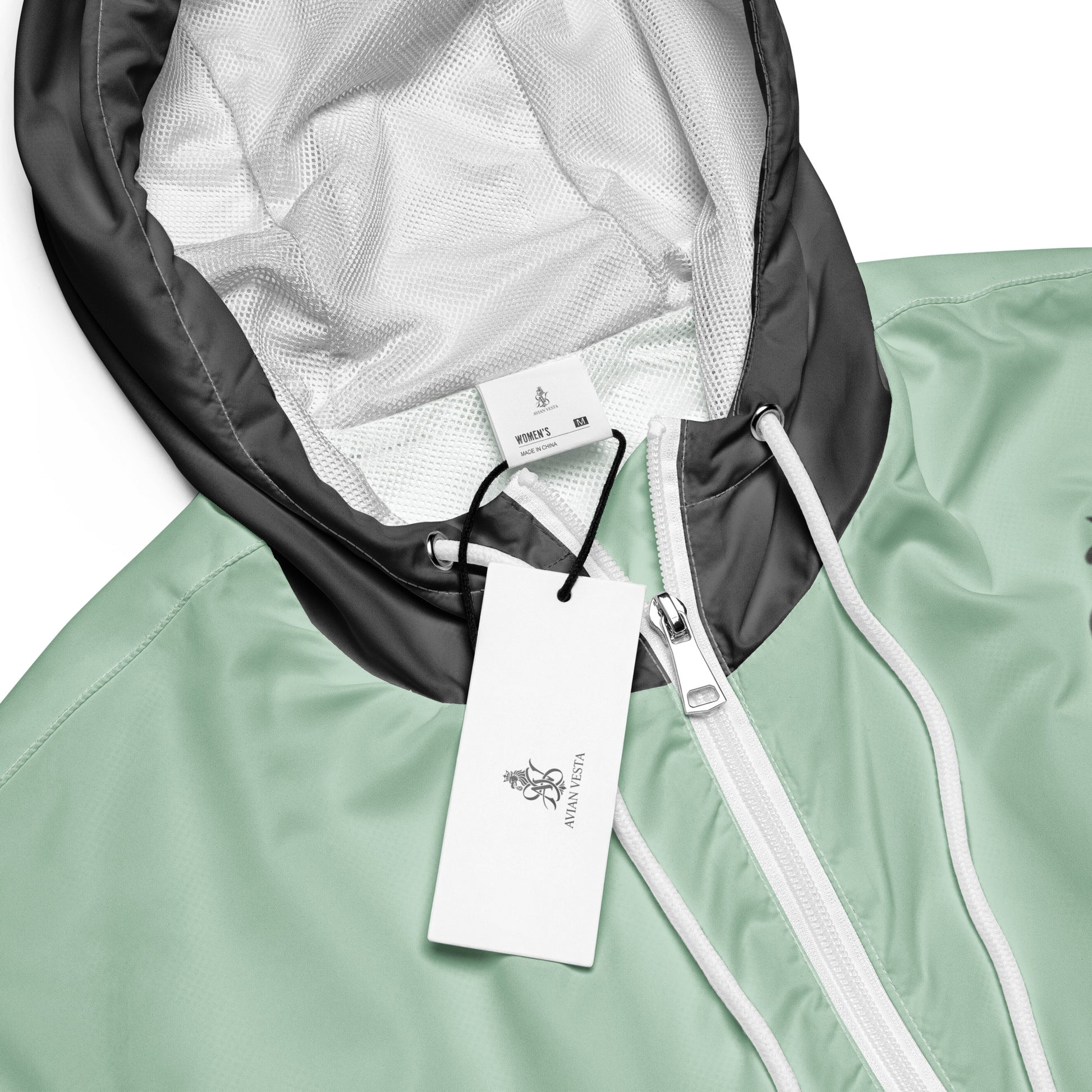 Avian Vesta Signature Edgewater cropped windbreaker styled for elevated everyday wear