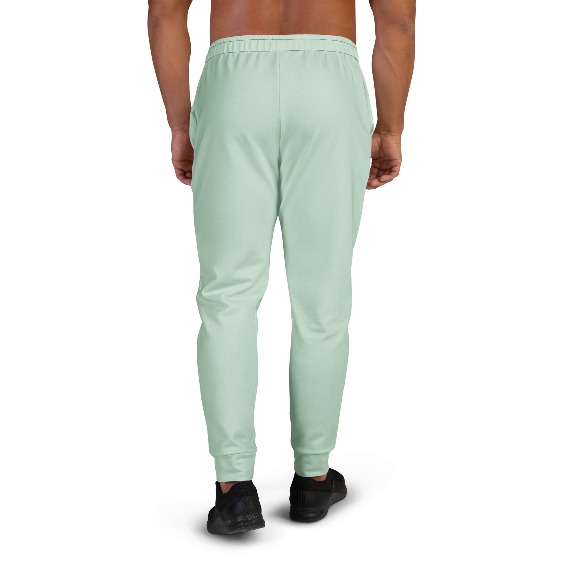 Back view of Avian Vesta Edgewater joggers in the Edgewater colorway with relaxed athletic fit